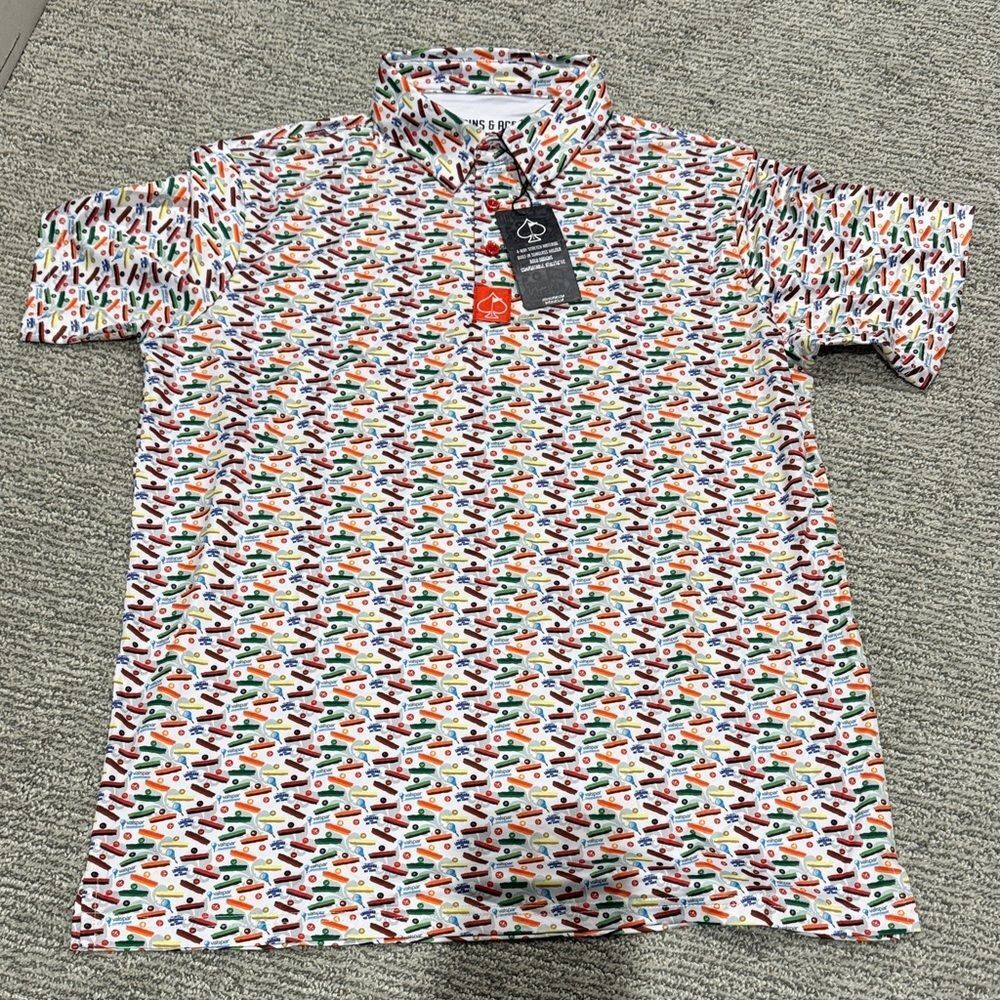 Vibrant Multicolor Men's Polo Shirt